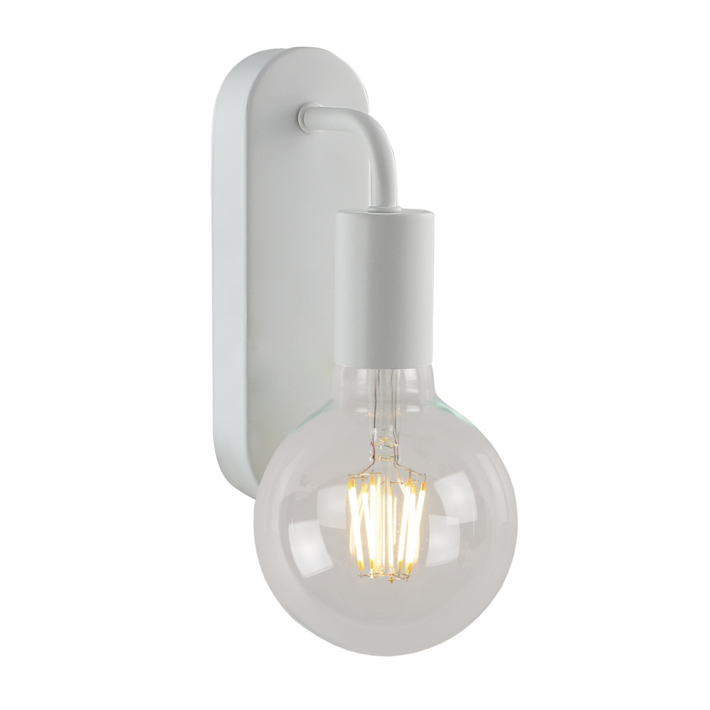 IDEAL LUX - Lampada Da Parete / Soffitto 60w E27 Ideal Lux Bianco - Foto 9