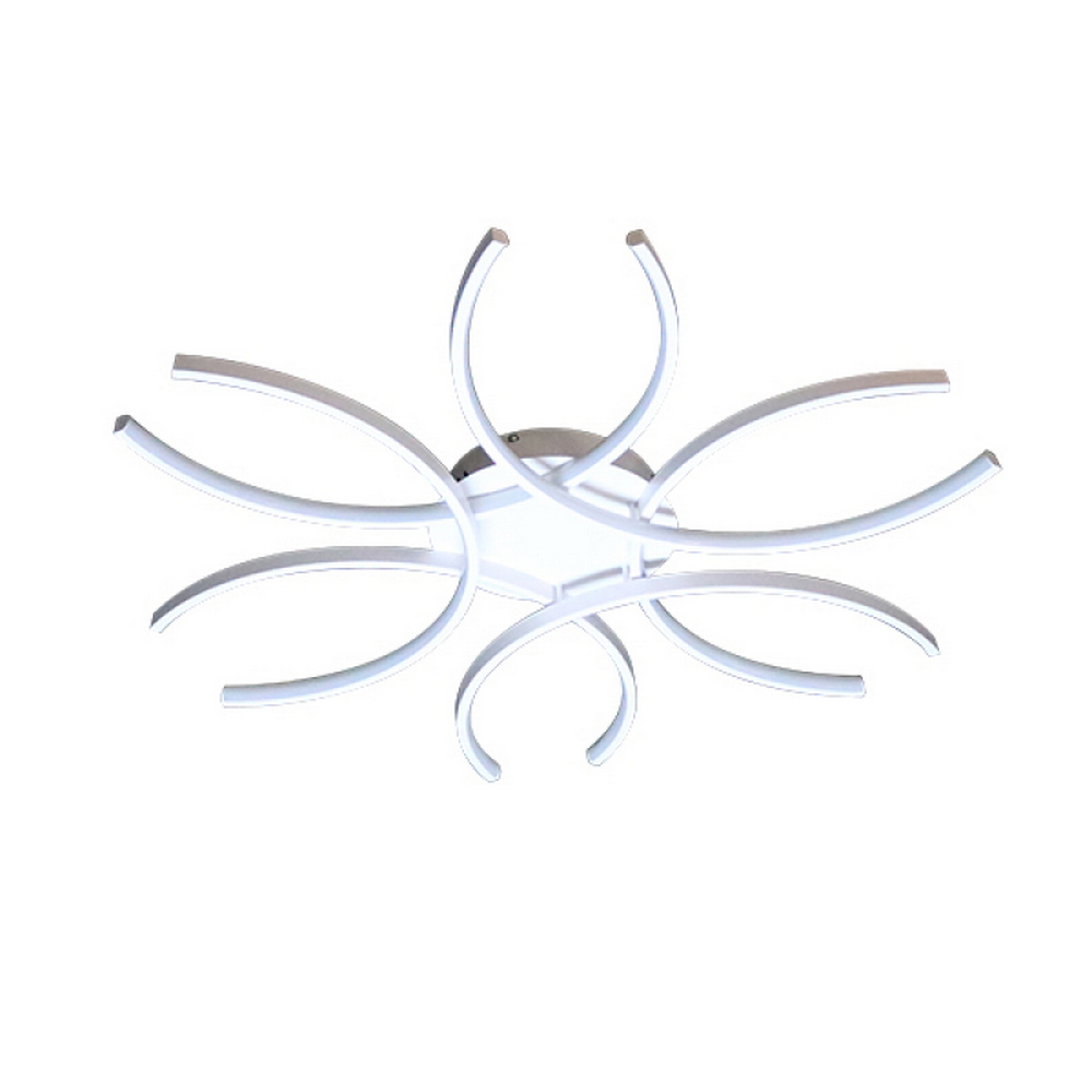 Lampadario LED 60W Con Telecomando 2.4G - Luce Regolabile 2200lm, Temperatura Colore Variabile