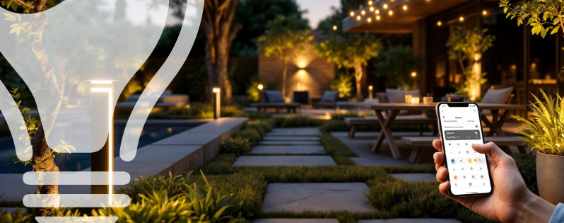 Luci smart in giardino: come utilizzarle e perché