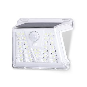 Foto principale Applique 33 Led 0,35W Bianco con pannello solare IP65 Bianco freddo 6500K con sensore crepuscolare e di movimento Aigostar