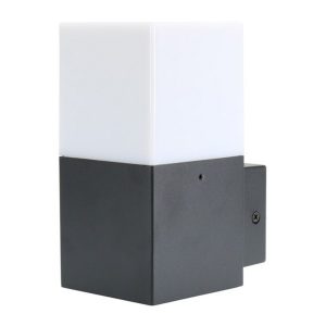 Foto principale Applique da parete Praga Nero IP54 1 x E27 LEDme