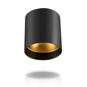 Foto principale Applique da soffitto Lipsia Nero 1 x GU10 Wisdom