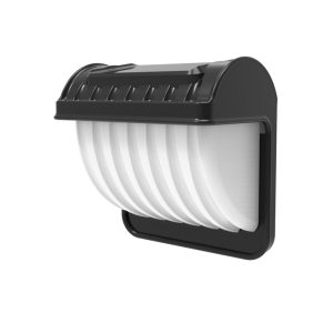 Foto principale Applique Led 0,12W Nero con pannello solare IP44 Bianco freddo 6500K con sensore crepuscolare Aigostar