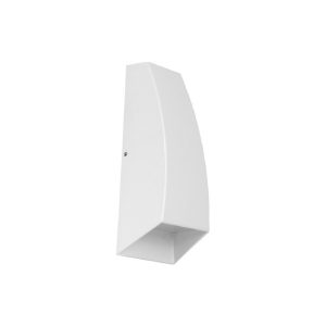 Foto principale Applique Led da parete Trapezio 6W Doppia emissione Bianco IP65 Bianco freddo 6500K Wisdom