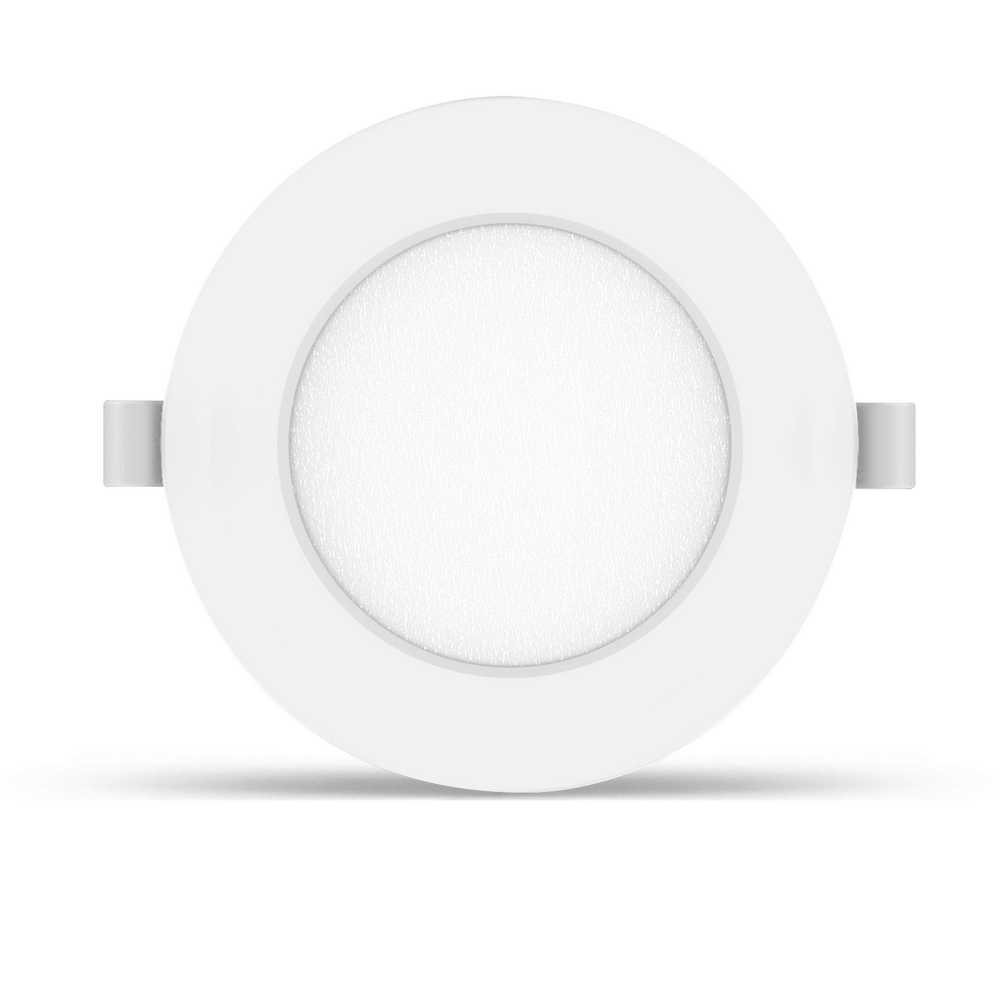 Set Faretti Incasso Bianco Cornice Faretti LED Da Incasso GU10 Per Cartongesso, Portafaretto Cornice Incasso Faretti Gu10 Bianca Foro 55-70mm Set 36