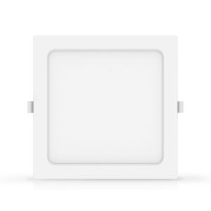 Foto principale Faretto Led slim da incasso 15W Quadrato Cornice bianca Apertura 100 gradi Bianco caldo 3000K Aigostar