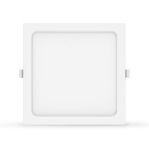 Foto principale Faretto Led slim da incasso 20W Quadrato Cornice bianca Apertura 100 gradi Bianco caldo 3000K Aigostar