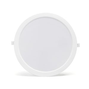 Foto principale Faretto Led slim da incasso 24W Rotondo Cornice bianca Apertura 100 gradi Bianco freddo 6500K Aigostar