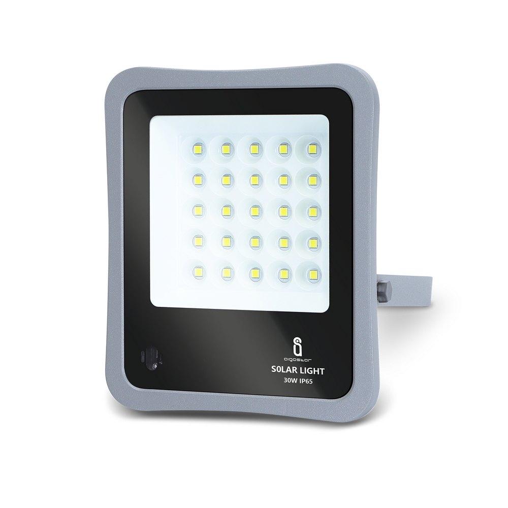 Faretto segnapassi Led 3W Nero con pannello solare IP66 Bianco caldo 3000K  con sensore crepuscolare LEDme 