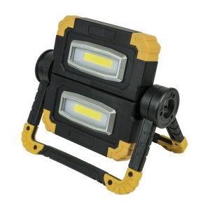 Foto principale Faro Led da lavoro portatile 20W Nero e giallo IP54 Bianco neutro 4000K Dimmerabile Novaline