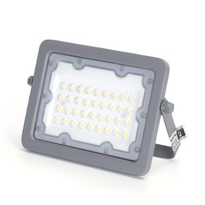 Foto principale Faro proiettore Led 30W Grigio da esterno IP65 Bianco neutro 4000K Aigostar