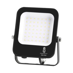 Foto principale Faro proiettore Led 30W Nero da esterno IP65 Bianco freddo 6500K Aigostar