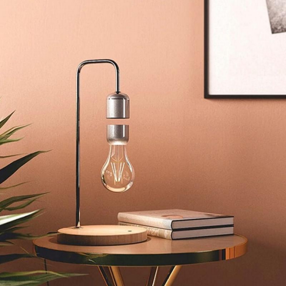 Lampada da tavolo Led a levitazione magnetica Vintage Bulb 2W Dimmerabile con temperatura colore regolabile LEDme - Foto 2