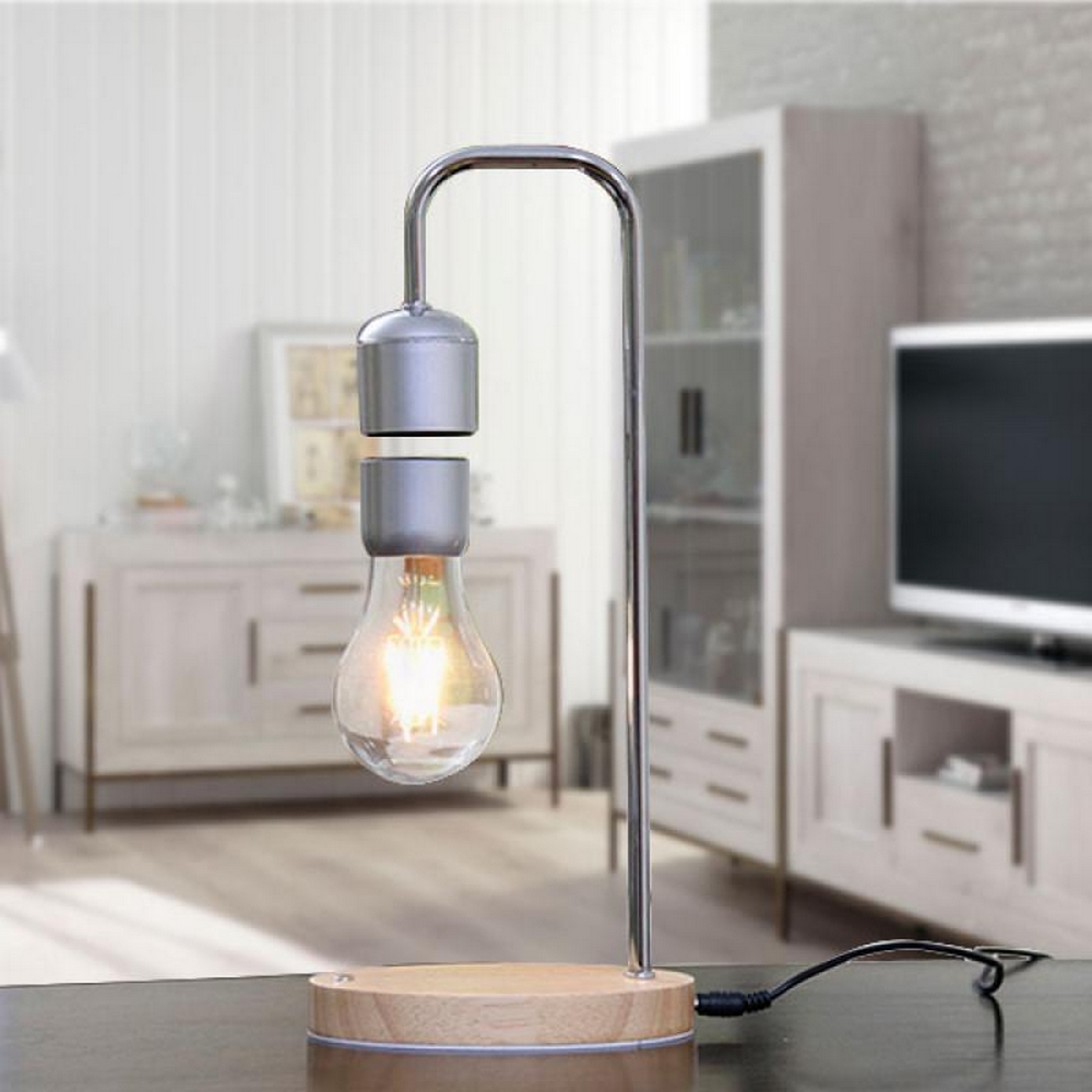 Lampada da tavolo Led a levitazione magnetica Vintage Bulb 2W Dimmerabile con temperatura colore regolabile LEDme - Foto 4