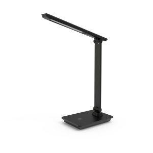 ANTELA LAMPADA DA TAVOLO DIMMERABILE CON USB E RICARICA WIRELESS COLORE  NERO (HD1903W)