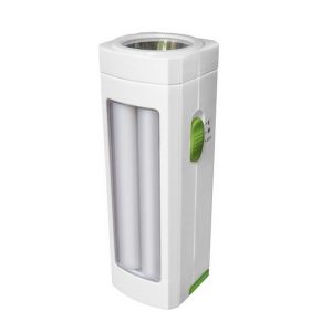 Foto principale Lampada di emergenza Led portatile Bianca 25 Led ricaricablie anche a energia solare Bianco freddo 6000K Novaline