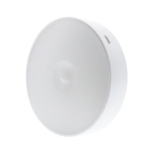 Foto principale Lampada Led portatile Rotonda Bianca 3W 6 Led ricaricabile USB con sensore di movimento Bianco freddo 6000K LEDme
