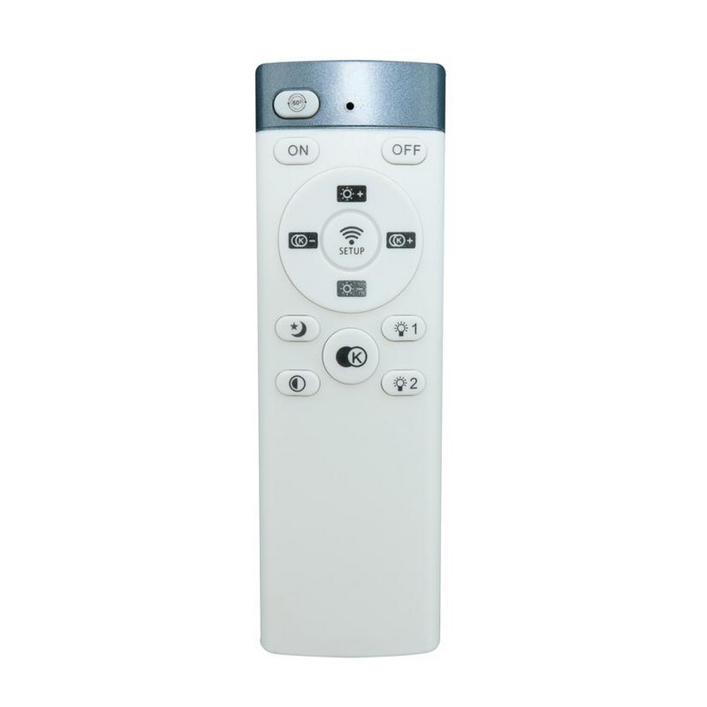 Lampadario Led da soffitto Emin Bianco 84W Dimmerabile con temperatura colore regolabile con telecomando LEDme - Foto 4