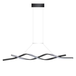 Foto principale Lampadario Led da soffitto Knot Bianco 22W Dimmerabile con temperatura colore regolabile con telecomando LEDme