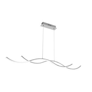 Foto principale Lampadario Led da soffitto Twist Bianco 32W Dimmerabile con temperatura colore regolabile con telecomando LEDme