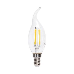 Foto principale Lampadina Led a Filamento E14 CL35 a colpo di vento 4W Bianco caldo 2700K Neos