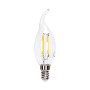 Foto principale Lampadina Led a Filamento E14 CL35 a colpo di vento 4W Bianco neutro 4000K Neos