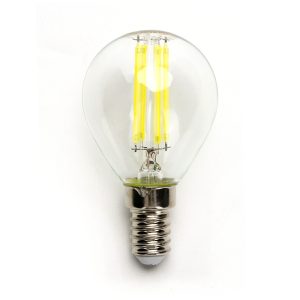 Foto principale Lampadina Led a Filamento E14 G45 a sfera 4W Bianco freddo 6500K Aigostar