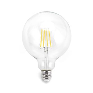 Foto principale Lampadina Led a Filamento E27 G125 a globo 4W Bianco caldo 2700K Aigostar