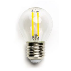 Foto principale Lampadina Led a Filamento E27 G45 a sfera 4W Bianco freddo 6500K Aigostar