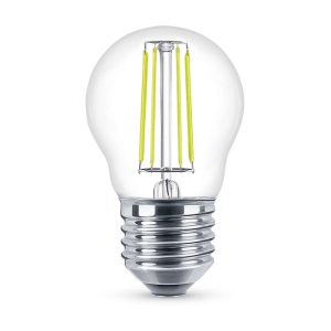 Foto principale Lampadina Led a Filamento E27 G45 a sfera 4W Verde Novaline