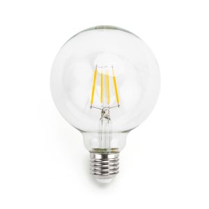 Foto principale Lampadina Led a Filamento E27 G95 a globo 4W Bianco caldo 2700K Aigostar