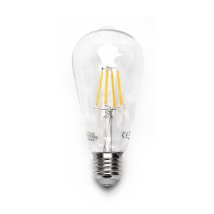 Foto principale Lampadina Led a Filamento E27 ST64 4W Bianco caldo 2700K Aigostar