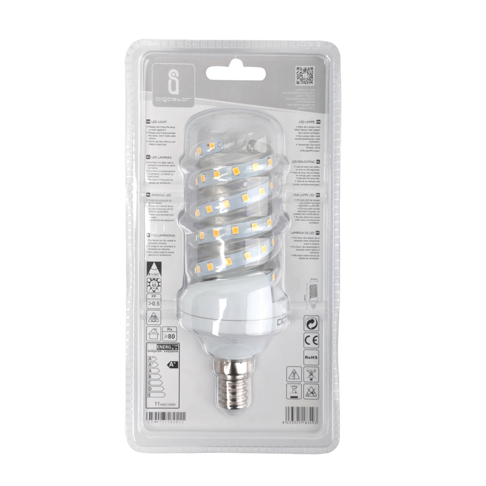 lampadina led E14 Led P45 White E14 12252