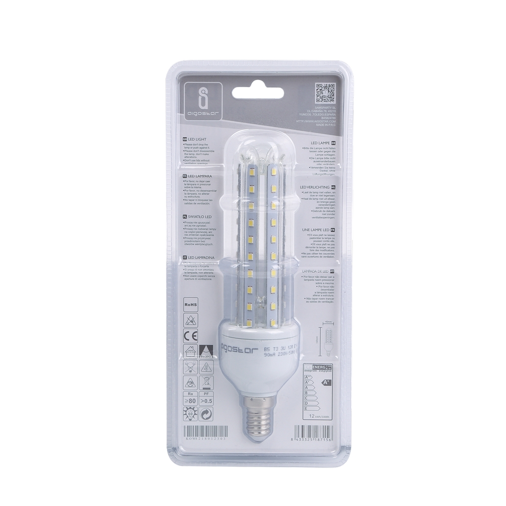 SanGlory Lampadina LED E14 12W 6000K Equivalenti a 100W 1350 Lumens Alta  Luminosità e Risparmio Energetico Non Dimmerabile Lampade LED E14 Luce  Bianco Freddo : : Illuminazione