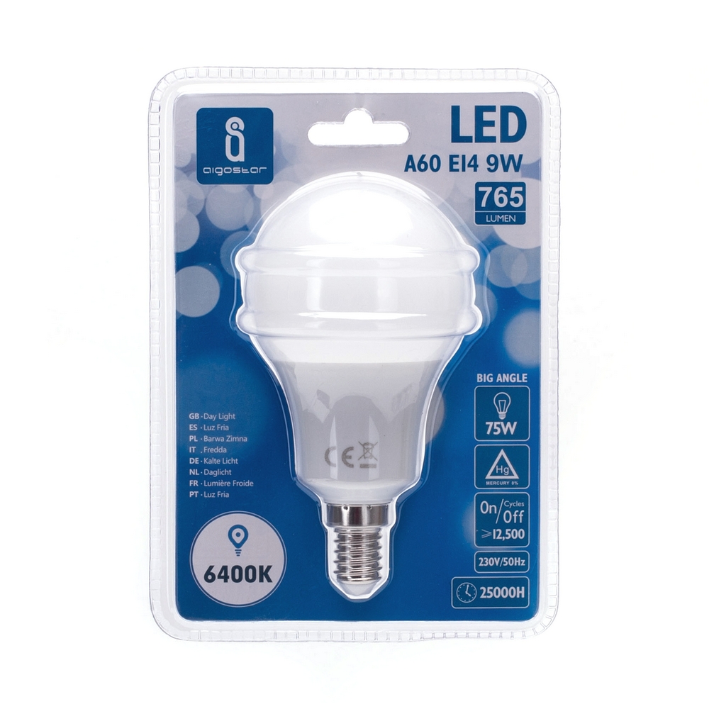 Lampadine led E14 cob candela luce fredda Aigostar 182700