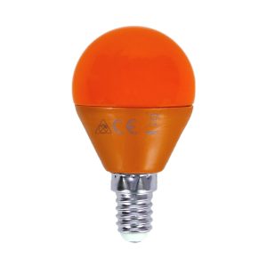 Foto principale Lampadina Led E14 G45 a sfera 4W Arancione Aigostar