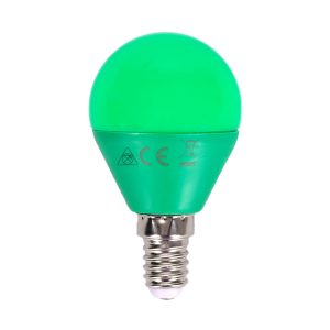 Foto principale Lampadina Led E14 G45 a sfera 4W Verde Aigostar