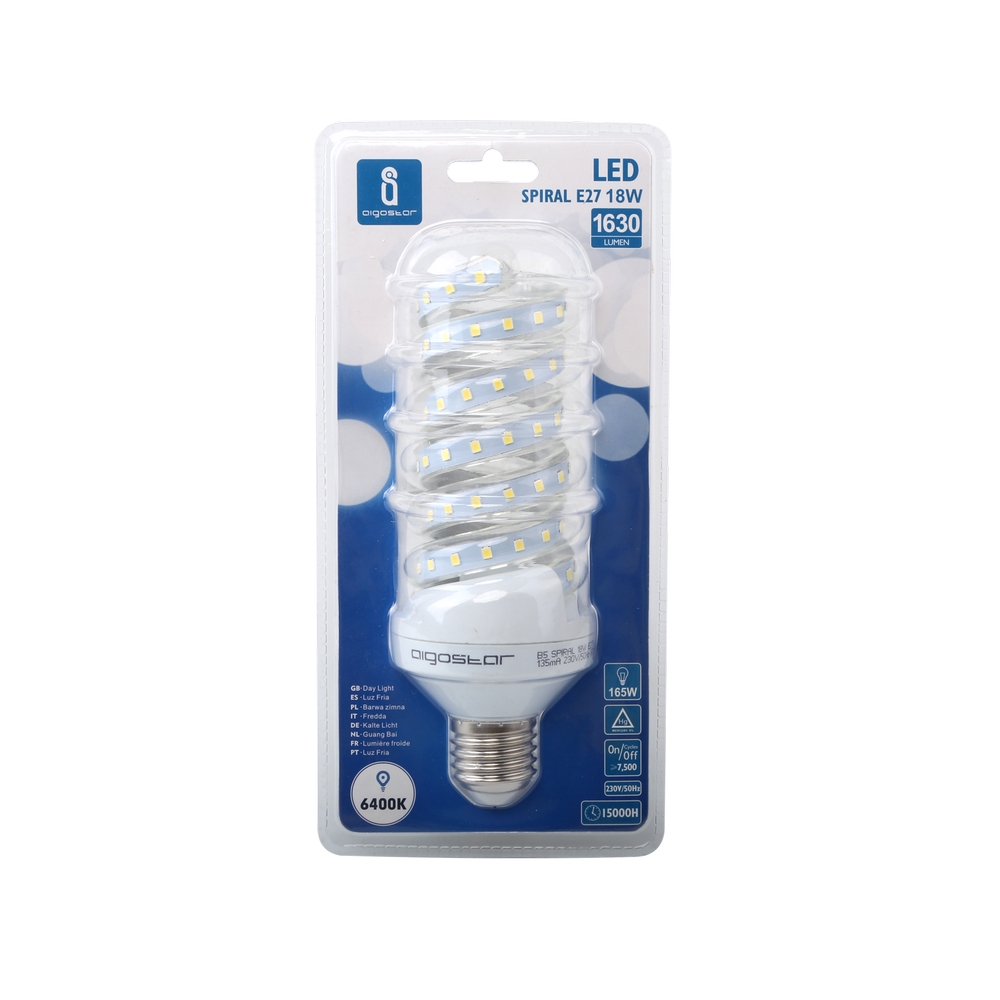 Lampada LED - 26W - E27 - Piastra - IP20 Temperatura di Colore Bianco Caldo  - 3000K