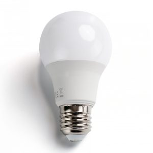 Foto principale Lampadina Led E27 A60 a bulbo 8W Bianco caldo 3000K con sensore crepuscolare Aigostar