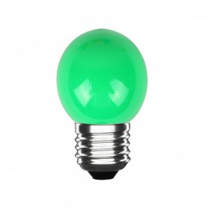 Foto principale Lampadina Led E27 G45 a sfera 3W Verde LedLedITALIA