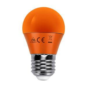 Foto principale Lampadina Led E27 G45 a sfera 4W Arancione Aigostar