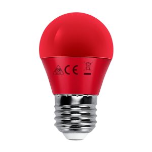 Foto principale Lampadina Led E27 G45 a sfera 4W Rossa Aigostar