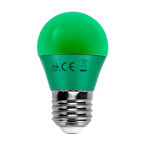 Foto principale Lampadina Led E27 G45 a sfera 4W Verde Aigostar