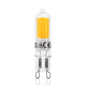 Foto principale Lampadina Led G9 a Capsula 2,2W COB in vetro trasparente Bianco caldo 3000K Aigostar