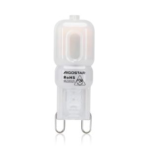 Foto principale Lampadina Led G9 a Capsula 2W SMD opaca Bianco caldo 3000K Aigostar