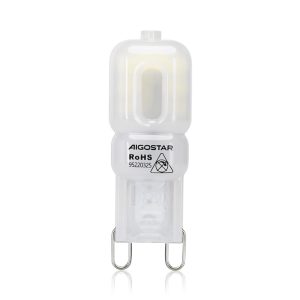 Foto principale Lampadina Led G9 a Capsula 2W SMD opaca Bianco freddo 6500K Aigostar