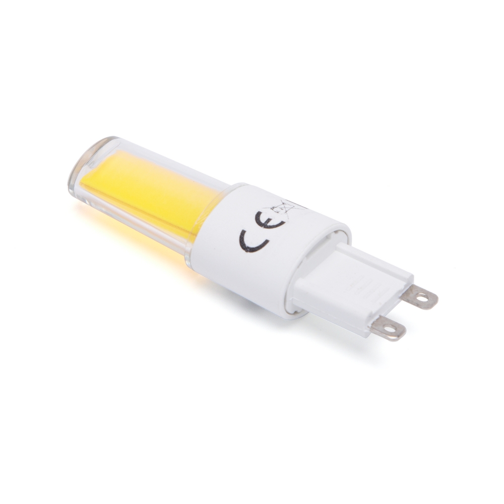 Lampadina Led G9 a Capsula 4W COB in vetro trasparente Bianco caldo 3000K  Aigostar 