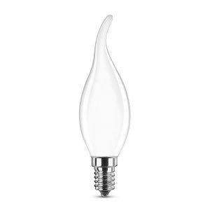 Foto principale Lampadina Led Opaca a Filamento E14 CL35 a colpo di vento 4W Bianco neutro 4000K Novaline