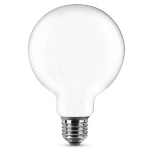 Foto principale Lampadina Led Opaca a Filamento E27 G125 a globo 11W Bianco freddo 6500K Novaline