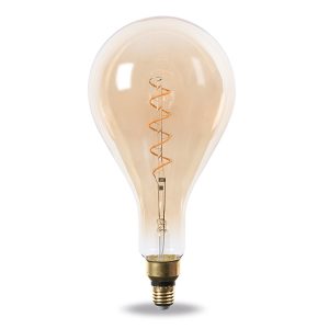 Foto principale Lampadina Led Vintage a Filamento E27 A160 decorativa 4W Bianco caldo 2200K Novaline